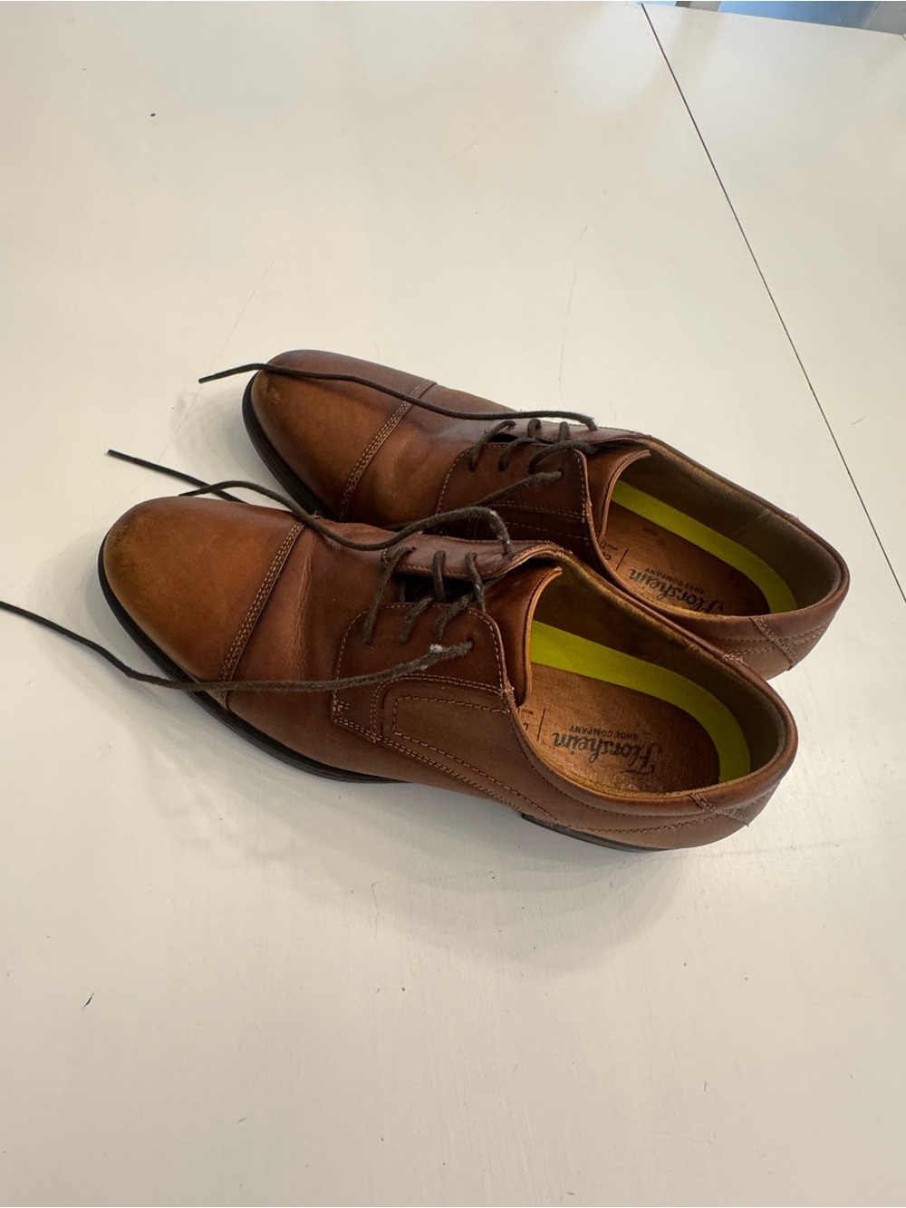 Men's Brown Leather Dress Shoes